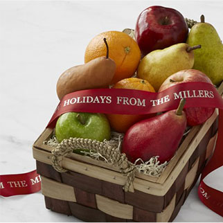 Personalized Fruit Basket