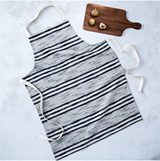 FEED Kitchen Aprons, Fading Stripes